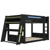 Merax Gaming Etagenbett 140x200 cm, Hochbett mit Produktbild-Vorschau 7