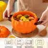 Maxspace Keramik Kürbis Schmortopf 17 cm 1,9 L mit Deckel Produktbild-Vorschau 4