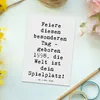 Mr. & Mrs. Panda Postkarte Spruch 1998 Geburtstag - Weiß - Produktbild-Vorschau 2
