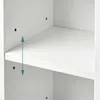 Relaxdays Badezimmerschrank, 5 Fächer, HxBxT: 80 x 18 x 20 Produktbild-Vorschau 6