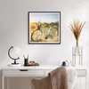 Gerahmtes Poster - Schwarzer Rahmen - Fahrrad Wiese Blumen Produktbild-Vorschau 6