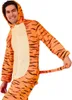 Onesie Kigurumi Pigiama Costume Travestimento Tigre XXL: Anteprima dell’immagine prodotto 3