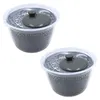 Set da 2: centrifuga per insalata da 5 litri con coperchio, Anteprima dell’immagine prodotto 1