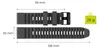 Mobile Origin MO-ESS-20-BLK, Correa, Smartwatch, , Garmin, Vista previa de la imagen del producto 11
