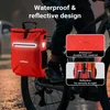 Wiltec Gepäckträgertasche rot, Fahrradtasche Rucksack 20 l Produktbild-Vorschau 5
