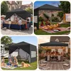 Pavillon 3x3m Faltpavillon Wasserdicht Stabil Winterfest, Produktbild-Vorschau 3