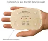 Tokoindah Marmor Seifenschale viereckig – in Handarbeit Produktbild-Vorschau 3