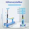 Halley Scooter 2 in 1，3 Räder Kinderroller ab 3 Jahre,  Produktbild-Vorschau 3
