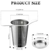 2er Pack Premium Teesieb mit Deckel und Doppelgriff, Produktbild-Vorschau 2