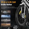 HITWAY E Bike 27,5 *2,35 Zoll Elektrofahrräder Pedelec Produktbild-Vorschau 4