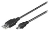 goobay Cavo USB 2.0 A/Mini USB 2.0 B 1,8 m nero, 1 pz. Anteprima dell’immagine prodotto 2