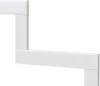 Sellon24® Treppenleiste Weiß Treppenprofil 90 Grad Produktbild-Vorschau 4