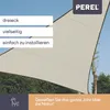 Shade Sail - Triangle - 3,6 X 3,6 X 3,6 M - Barva: krémová Náhled obrázku produktu 15