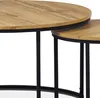Autronic Set 2 ks stolků AF-3002 OAK Náhled obrázku produktu 2