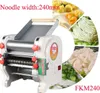 A noodle making machine with various types of noodles displayed around it. Náhled obrázku produktu