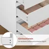 WOLTU Kommode mit 4 Schubladen, Sideboard, Beistellschrank, Produktbild-Vorschau 7