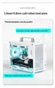 Gaming-PC-Gehäuse - E90PRO ATX-Tower - Hoher Luftstrom - Produktbild-Vorschau 8