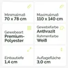 Teleskop Fliegengitter Fenster, Mückengitter, Pollenschutz Produktbild-Vorschau 4