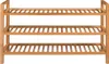 vidaXL Scarpiera a 3 ripiani 100x27x60 cm in legno Anteprima dell’immagine prodotto 1