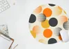MuchoWow® Mauspad Mousepad Tupfen - Design - Retro - Orange Produktbild-Vorschau 6