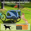 Sepnine 10202NS Remorque Vélo Chien 2-in-1 Bleu 110 lb Voir les images du produit 8
