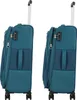 Two identical suitcases shown side-by-side against a white background. Podgląd zdjęcia produktu