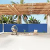 vidaXL Seitenmarkise Ausziehbar Blau 160x1200 cm -  Produktbild-Vorschau 10