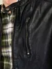 Jack & Jones Richard - Giacca in pelle nera - Grande L Anteprima dell’immagine prodotto 6