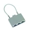 4 x Kofferschloss für Koffer und Taschen – Metall Produktbild-Vorschau 2