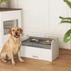 PawHut Hundenapf erhöht Futternapf mit Produktbild-Vorschau 2