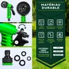 TRESKO® Flexibler Gartenschlauch 60m Wasserschlauch Produktbild-Vorschau 3