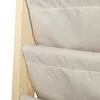 Bücherregal für kinder 75x30x76cm aus Baumwolle Leinen und Produktbild-Vorschau 9