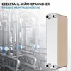 Výměník tepla Wiltec 50 desek, max. 210 kW, 4 m³/h 2,00 l Náhled obrázku produktu 2