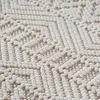 Teppich Creme Unicolor rechteckig Polyester Interieur Wohnaccessoire Unicolor BERNINA Dekor Produktbild-Vorschau