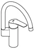 GROHE 33202003, Standardní, Chrom, Páková rukojeť, Náhled obrázku produktu 2