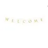 DIY Welcome Girlande weiß 95cm Produktbild-Vorschau 13