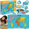 Magnetická hra Mapa sveta 145ks Náhľad obrázku produktu 9