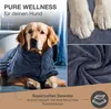 Accappatoio per cani FLUFFINO - Taglia L - beige/blu Anteprima dell’immagine prodotto 5