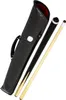 A black billiard cue case and a billiard cue are displayed against a white background. Podgląd zdjęcia produktu