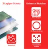3x4m Schutzplane wasserdicht - 150 g/m² grün, mit Ösen - Produktbild-Vorschau 5