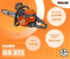 Oleo-Mac Gs 371 Piła Pilarka Przecinarka Spalinowa Podgląd zdjęcia produktu 16