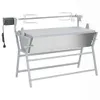 vidaXL Barbecue BBQ avec tournebroche Fer et acier Voir les images du produit 10