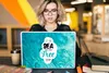 MuchoWow® Laptop Aufkleber Sticker Cover Meer - Wellen - Produktbild-Vorschau 5