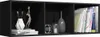 Bibliothèque/armoire TV noir 36x30x114 cm bois composite Voir les images du produit 7