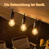 4PCS Solarbetriebene Campingleuchte mit Sensor, Hängehaken, Produktbild-Vorschau 3