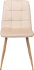 Fauteuil rembourré beige VELVET 2, velours. Fauteuil de Voir les images du produit 5