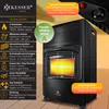 KESSER® Keramik Gasheizer 4200W Heizstrahler inkl. Produktbild-Vorschau 2