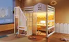Lit mezzanine pour enfant 140 x 200 cm en pin et MDF, motif Voir les images du produit 20