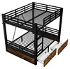 Letto a castello MODFU 140x200, letto per ragazzi con ampi Anteprima dell’immagine prodotto 8