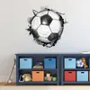 109 Wandtattoo Fussball Soccer - 750 x 750 mm Produktbild-Vorschau 3